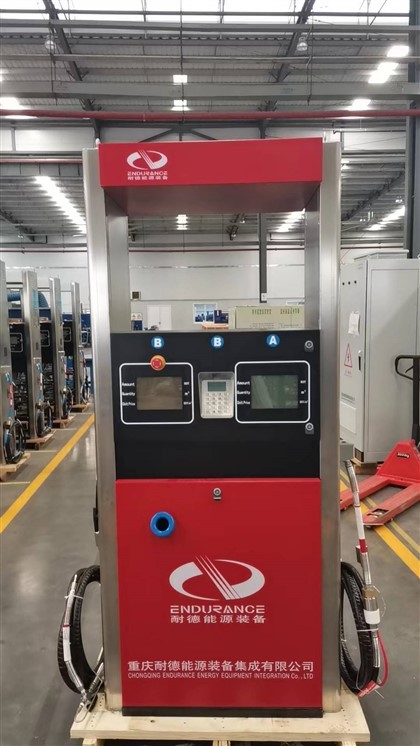 دوہری نوزل ​​سی این جی ڈسپنسر